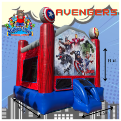 Marvel Avengers Bounce House 13